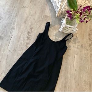 THEORY LBD suiting dress with pockets-2